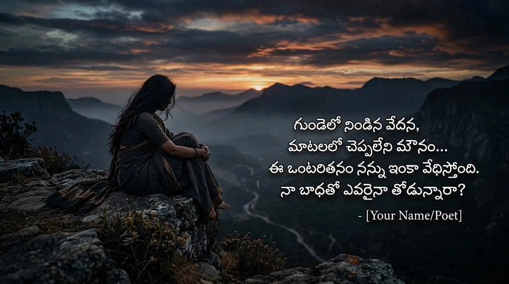 Telugu Very Sad Shayari