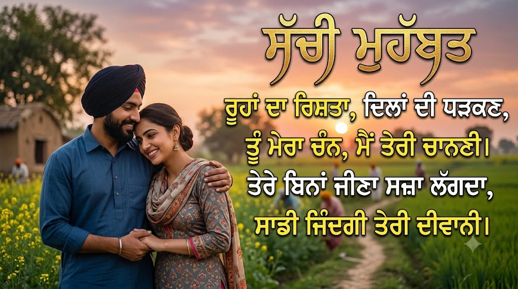 Rare True Love Shayari in Punjabi