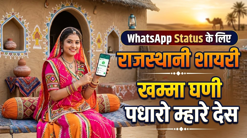 Rajasthani Shayari for WhatsApp Status