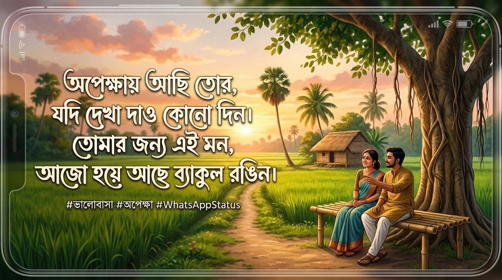 WhatsApp Status-এর জন্য Bengali Shayari