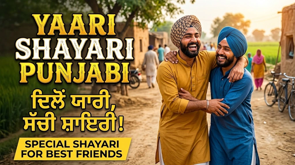 Best Yaari Shayari Punjabi