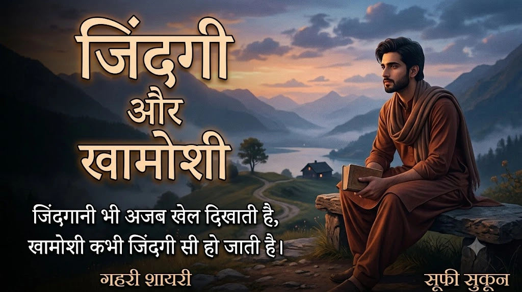 Zindagi Aur Khamoshi Shayari in hindi