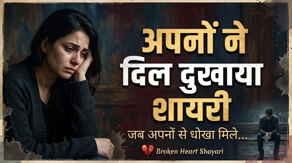 Shayari about loved ones hurting your heart