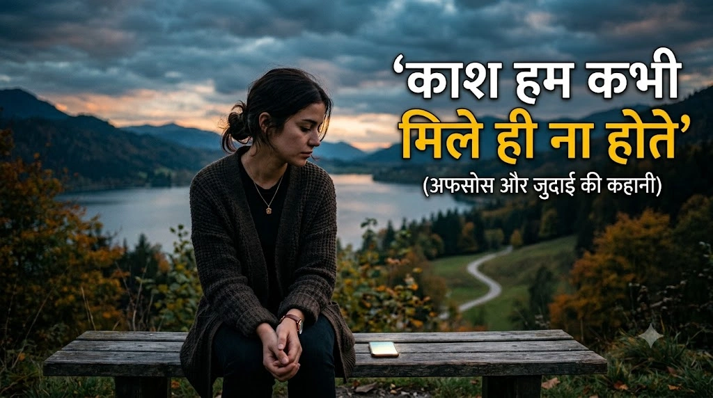 काश हम कभी मिले ही ना होते Quotes in hindi