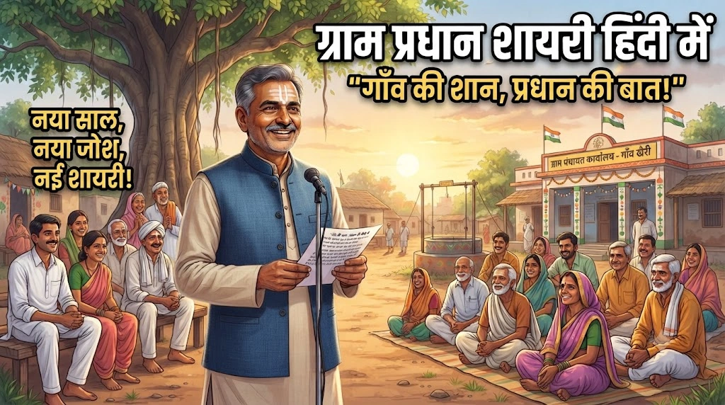 Shayari about Village Heads in Hindi