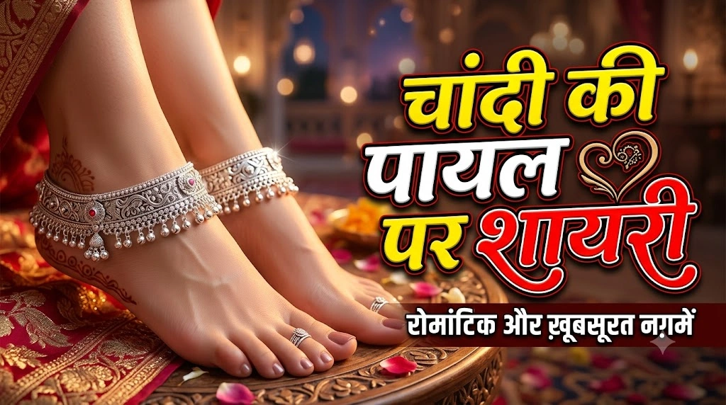 Poetry about silver anklets