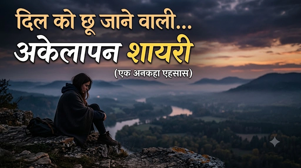 Heart-touching poetry about loneliness.