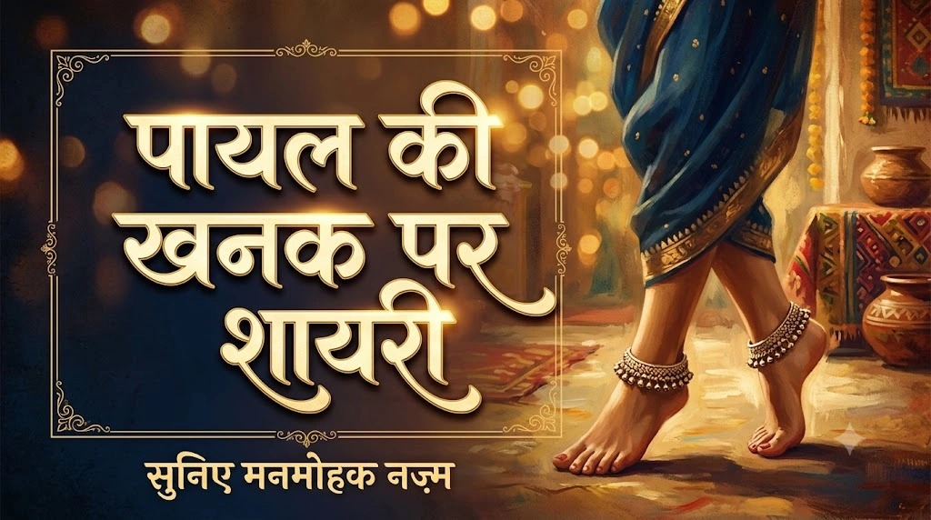 Shayari on the tinkling sound of anklets