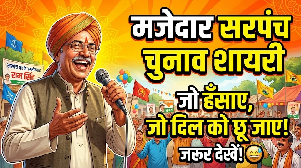 Amusing Sarpanch Election Shayari