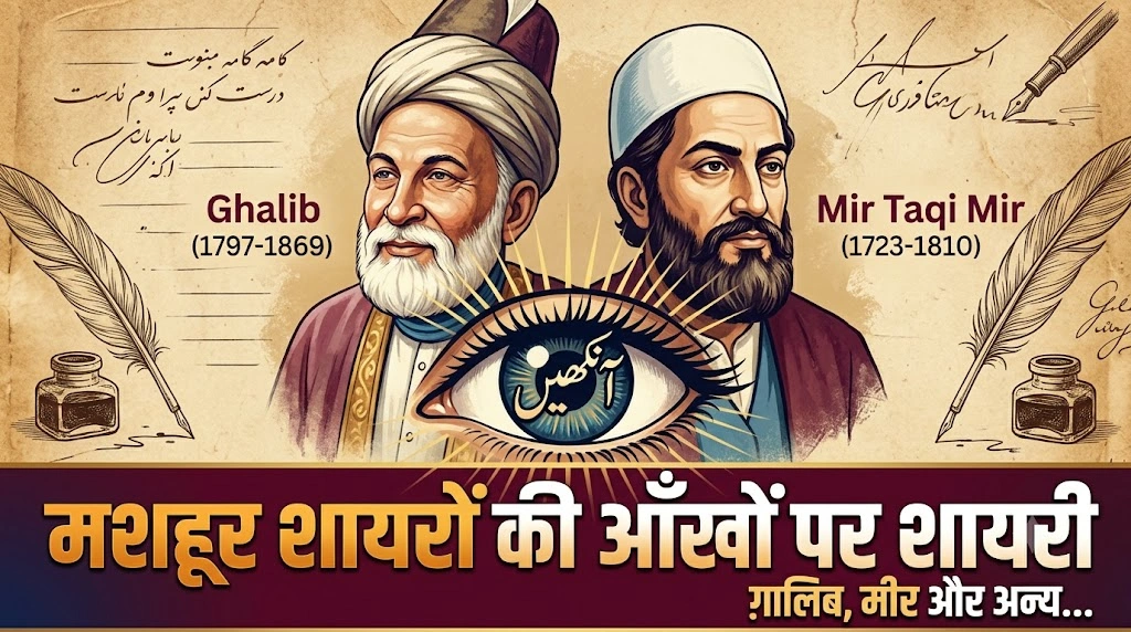 Poetry about eyes by famous poets