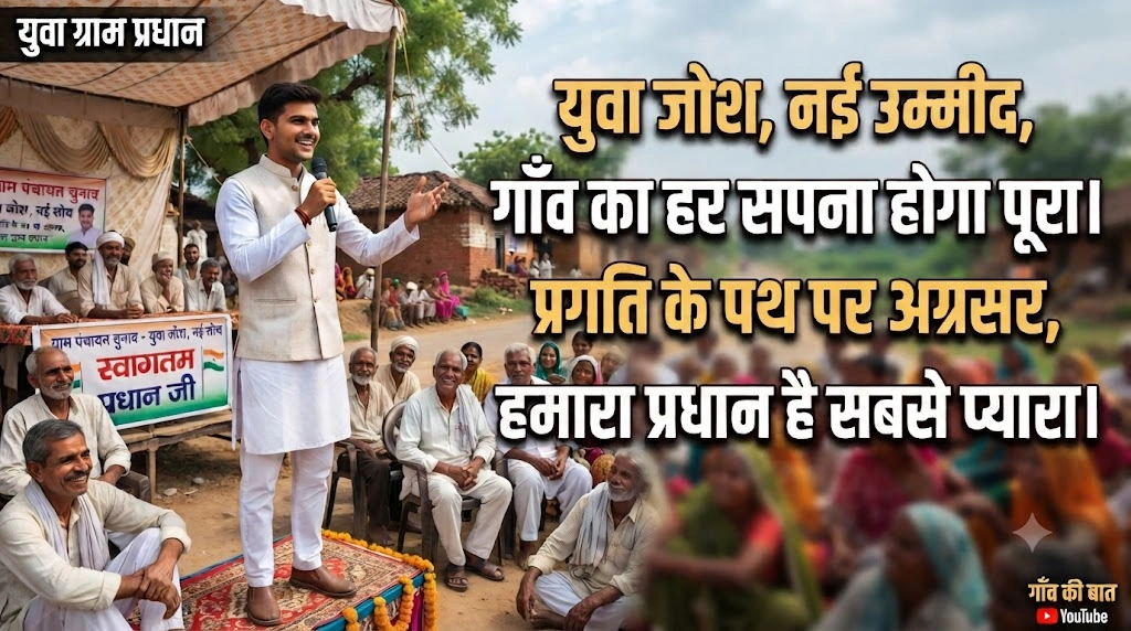 Shayari for a young village head