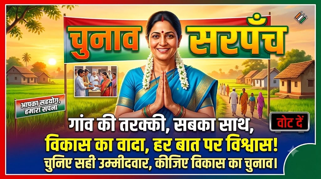 Poetry for Sarpanch Election Posters