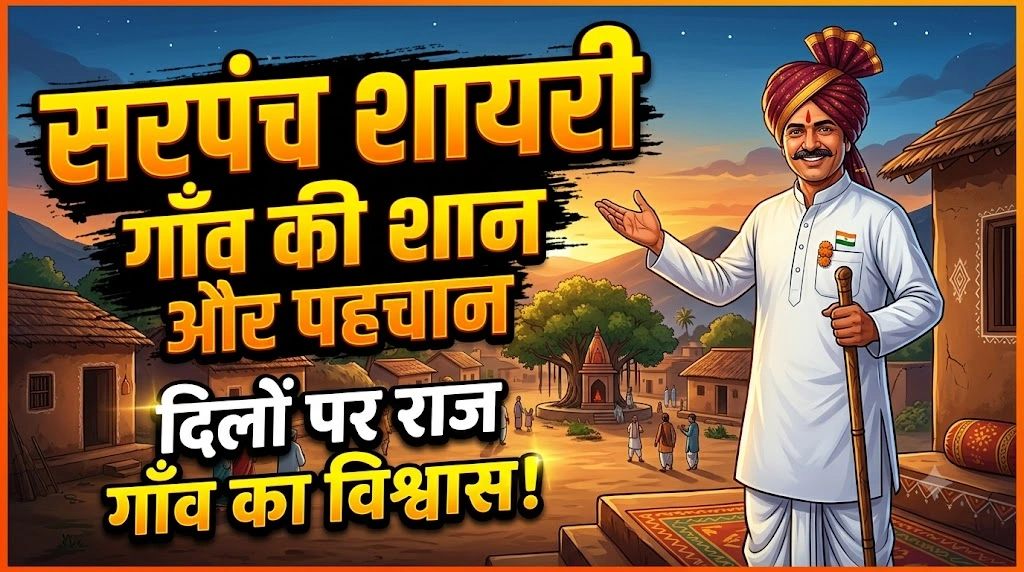 Sarpanch Shayari in Hindi