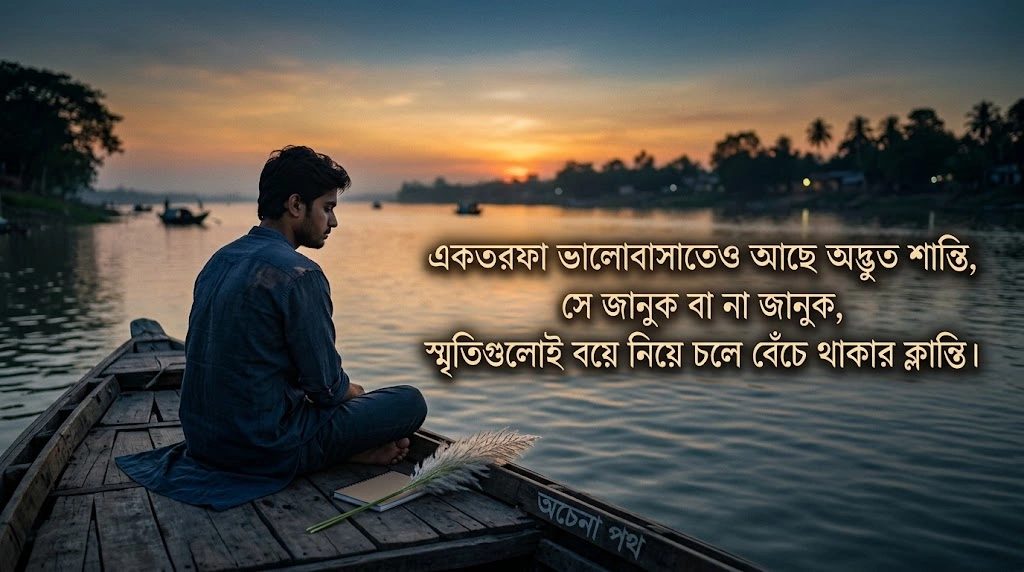 একতরফা ভালোবাসার Bengali Shayari