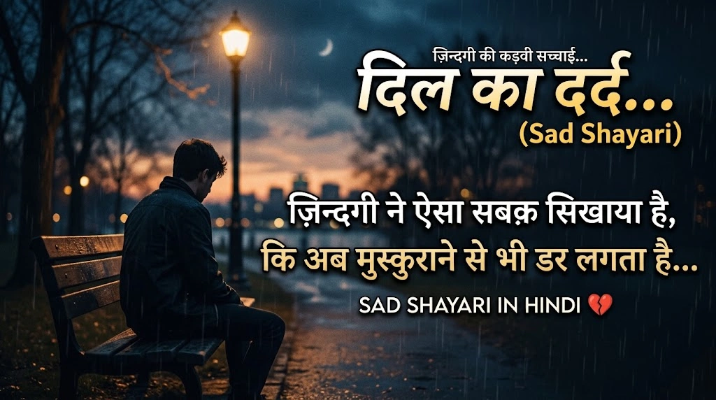 2 Line Sad Shayari in Hindi