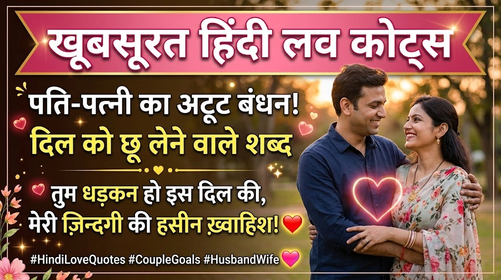 Beautiful Love Quotes for Husband Wife