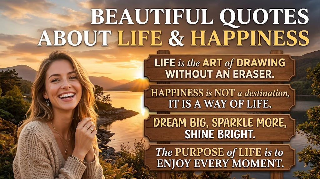 Beautiful Quotes About Life and Happiness