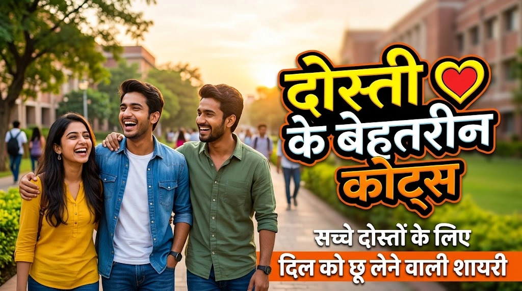Best Dosti Quotes in Hindi