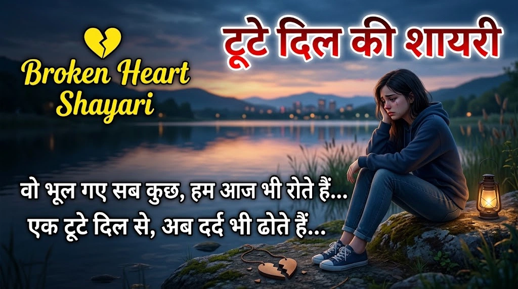 Broken Heart Shayari in Hindi
