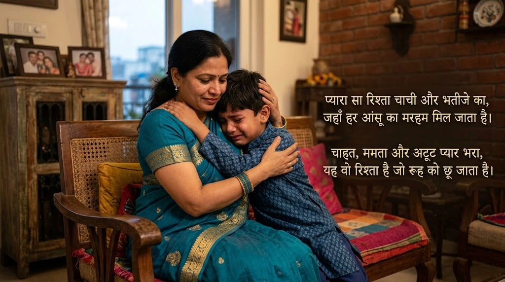 Emotional Chachi Bhatija Shayari in hindi