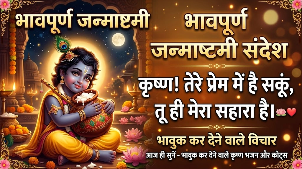 Emotional Janmashtami Quotes