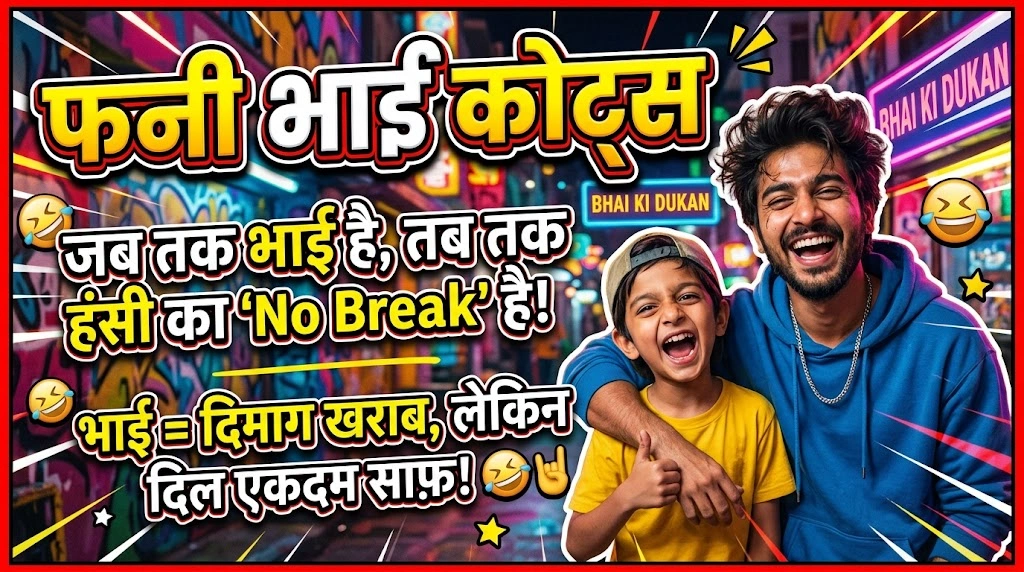 Funny Bhai Quotes