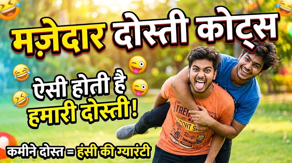 Funny Dosti Quotes