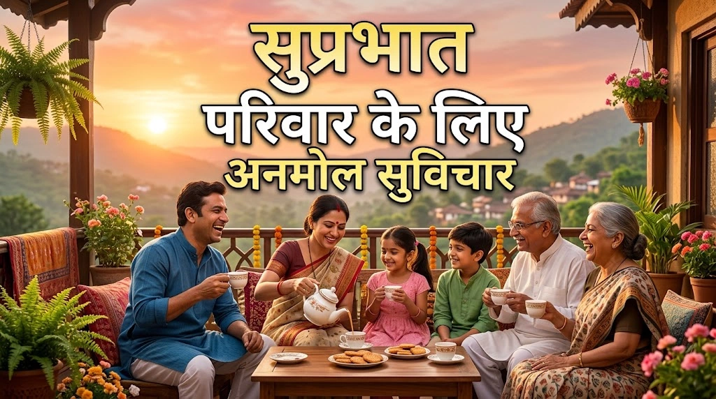 Good Morning Quotes in Hindi for Family