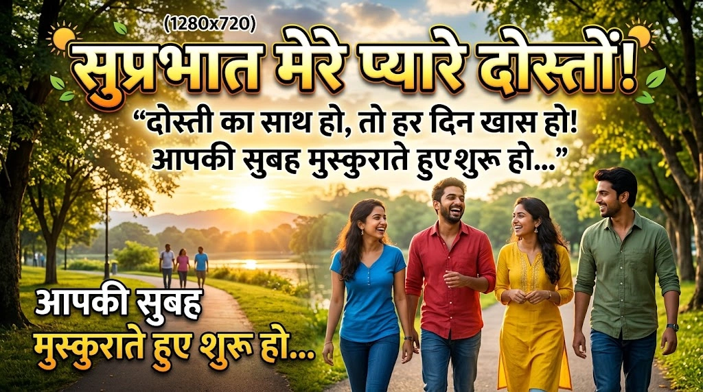 Good Morning Quotes in Hindi for Friends