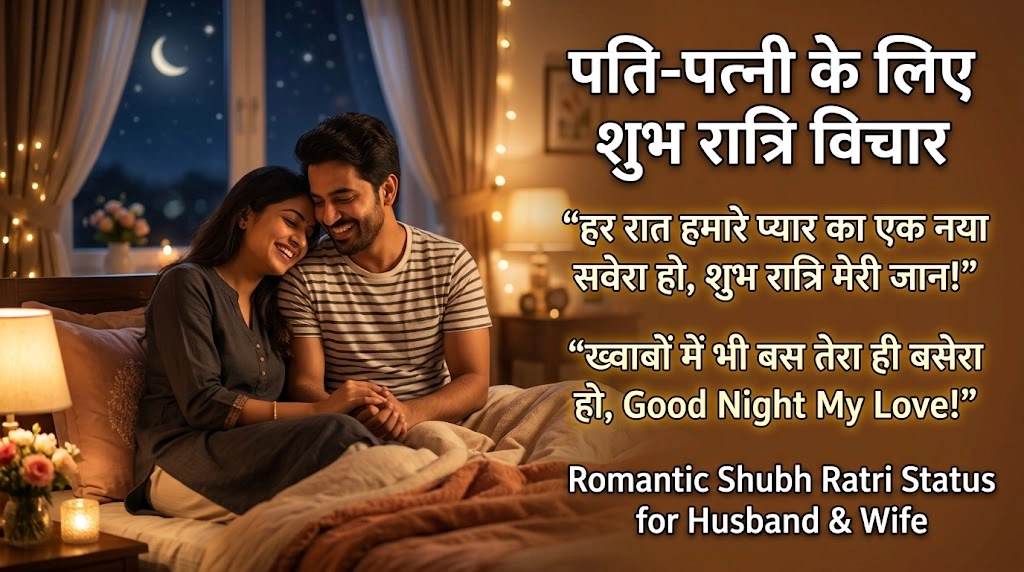 Good Night Quotes for Husband & Wife