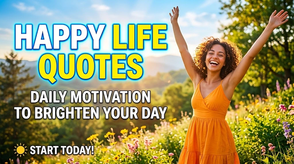 Happy Life Quotes for Daily Motivation in hindi