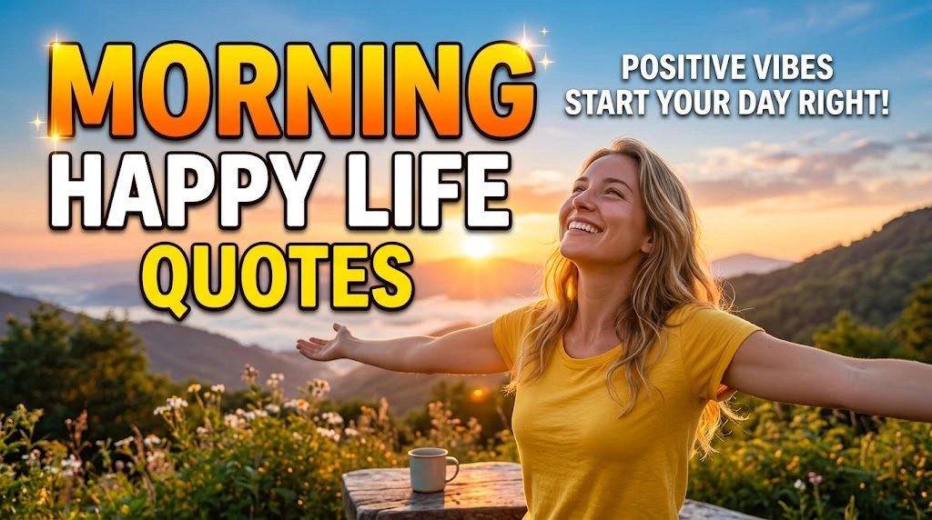 Morning Happy Life Quotes in hindi