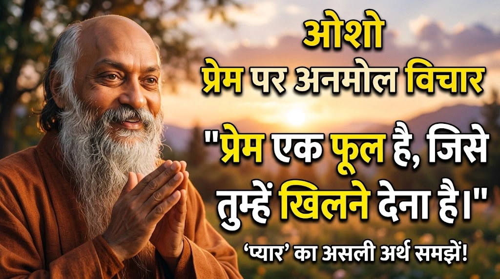 Osho Quotes on Love in Hindi