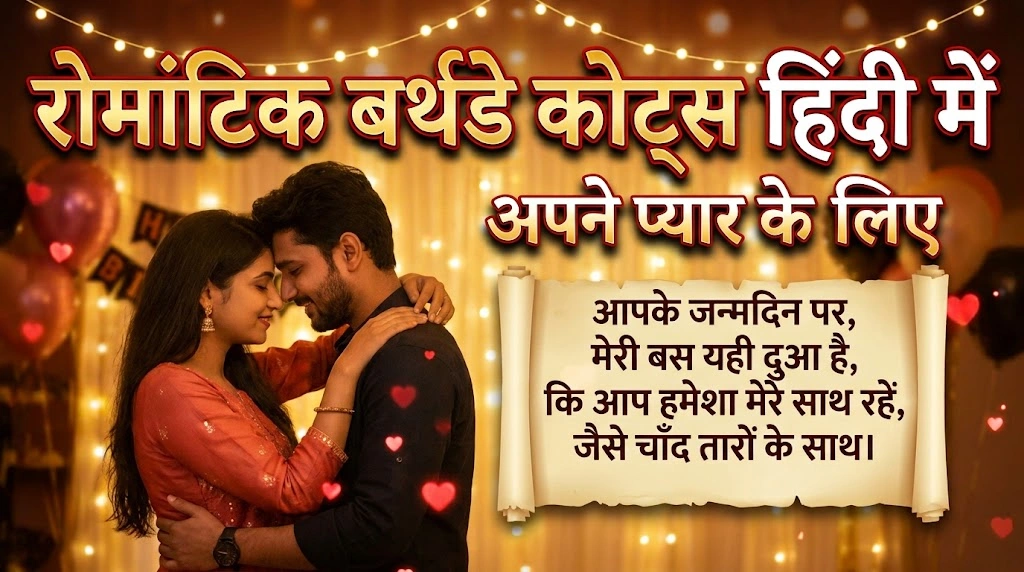 Romantic Birthday Quotes 