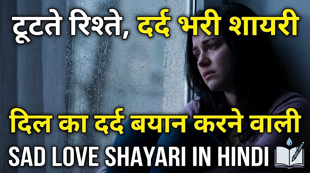 Sad Love Shayari in Hindi