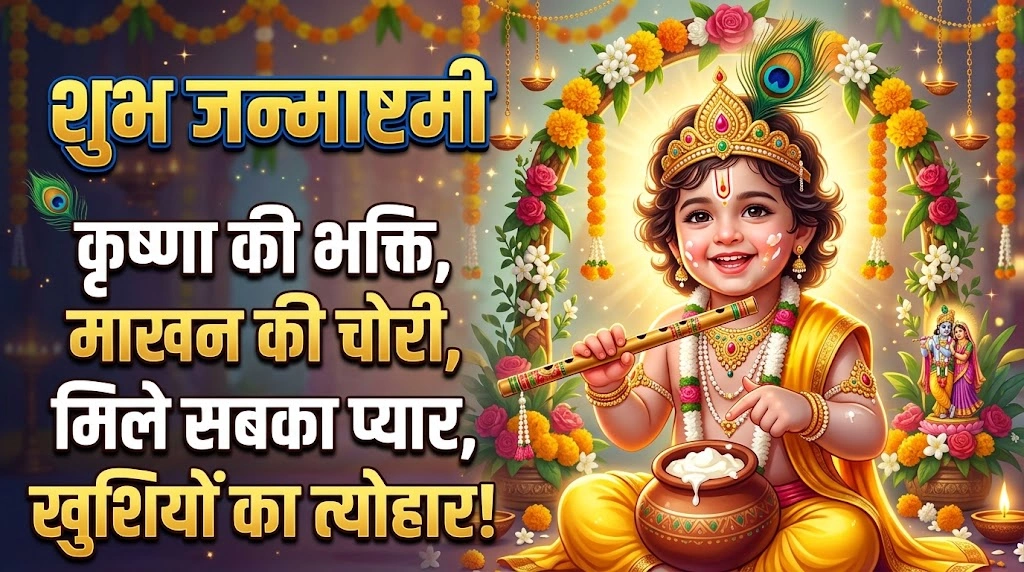 Short Janmashtami Quotes