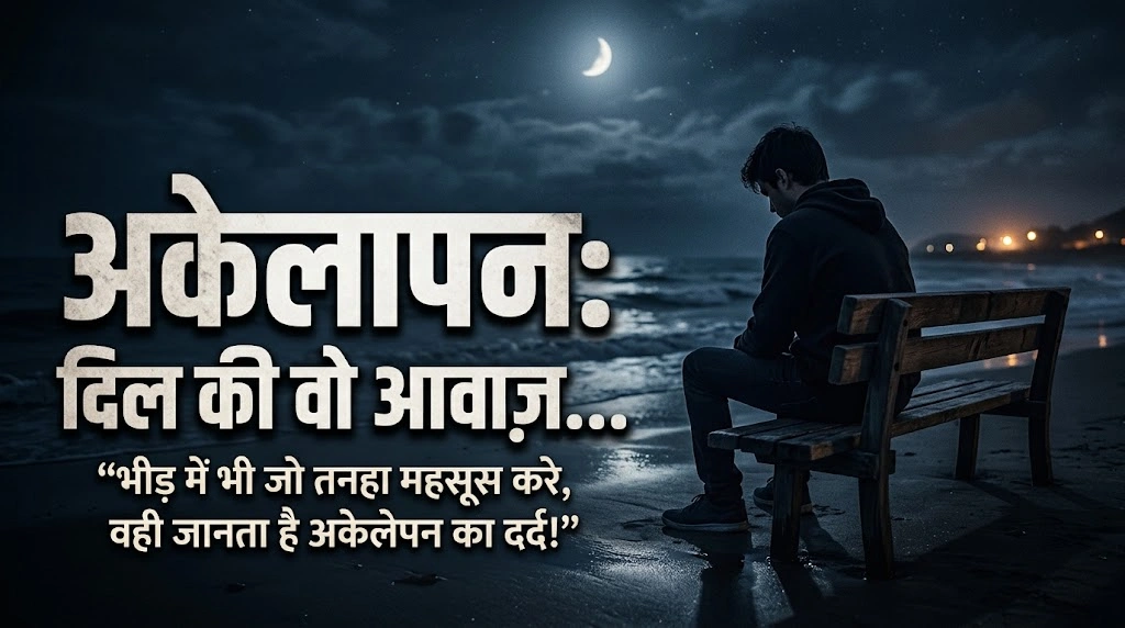 अकेलेपन पर Sad Quotes in Hindi