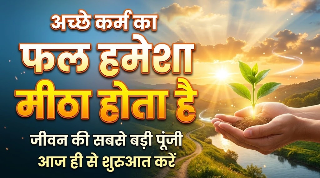 अच्छे कर्म पर Quotes in Hindi