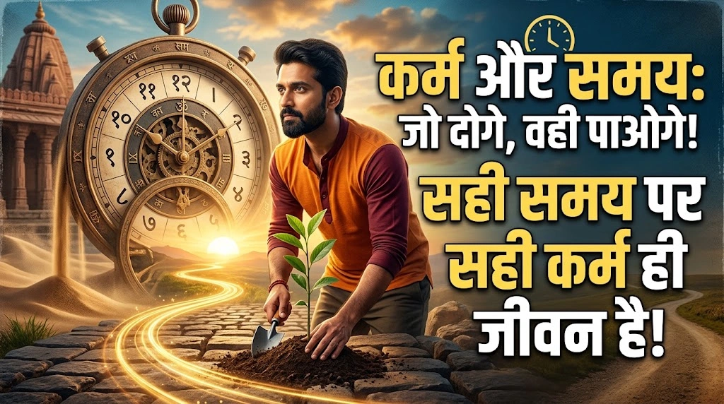 कर्म और समय पर Quotes in Hindi