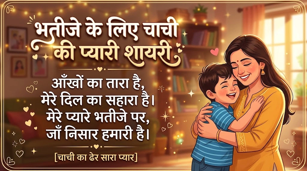 Affectionate poetry from an aunt for her nephew.