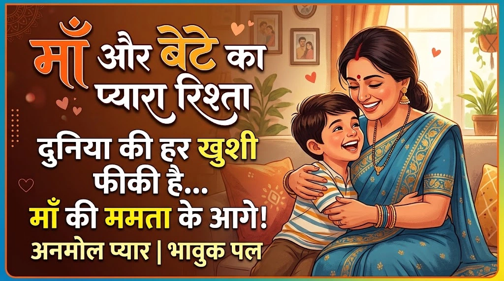 Quotes on the mother-son relationship in Hindi