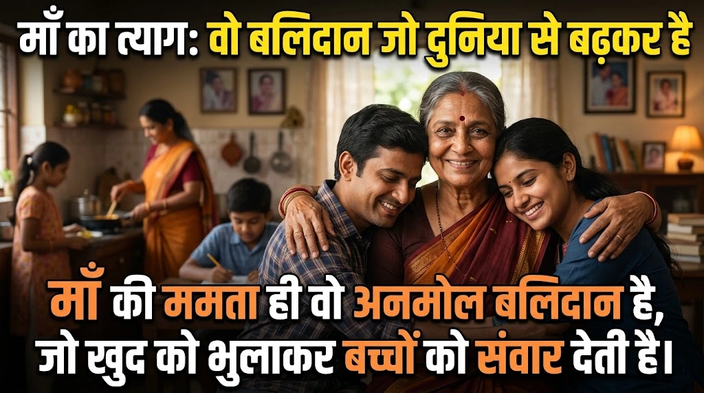 माँ के त्याग और बलिदान पर Maa Quotes in Hindi