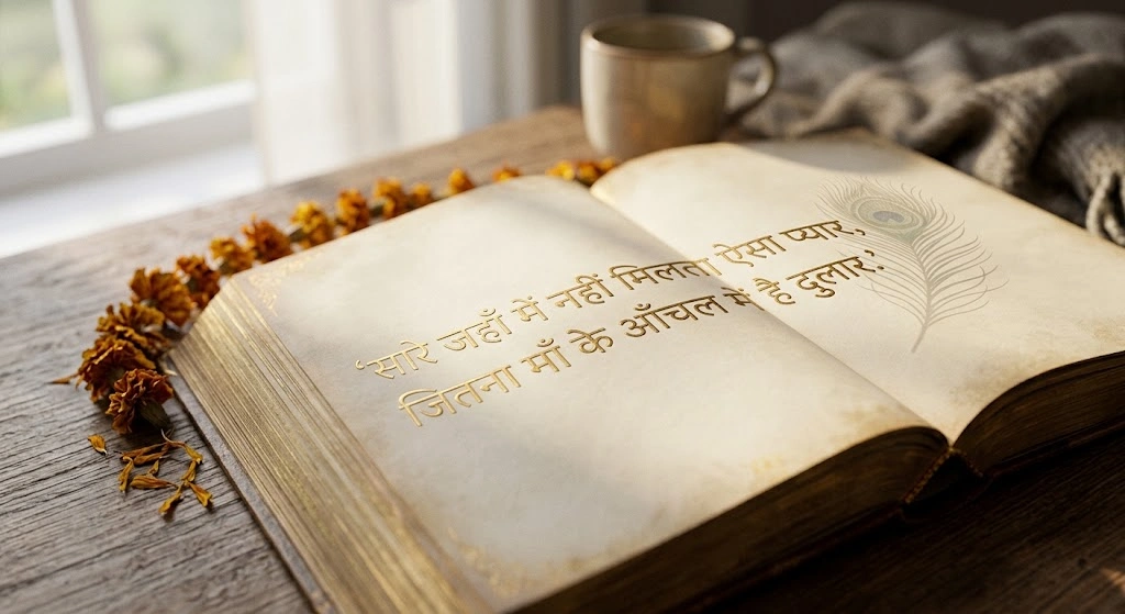 माँ के लिए प्यार भरे दो लाइन Maa Quotes in Hindi