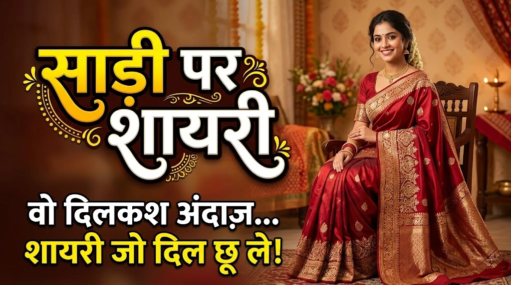 Shayari about the Saree