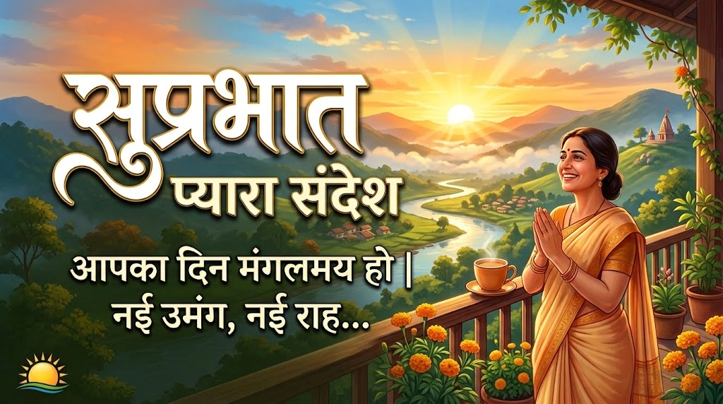 सुप्रभात संदेश हिंदी में