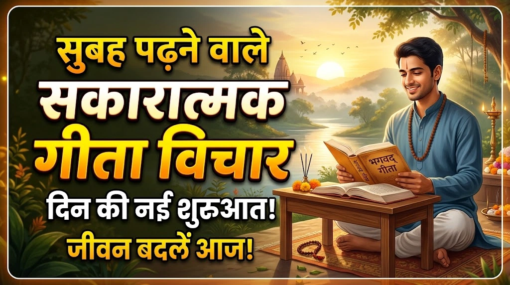 Positive Gita thoughts for morning reading